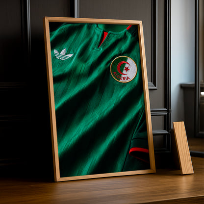 Cadre Photo Maillot Algérie – Domicile Coupe du Monde 2026 TonCadre