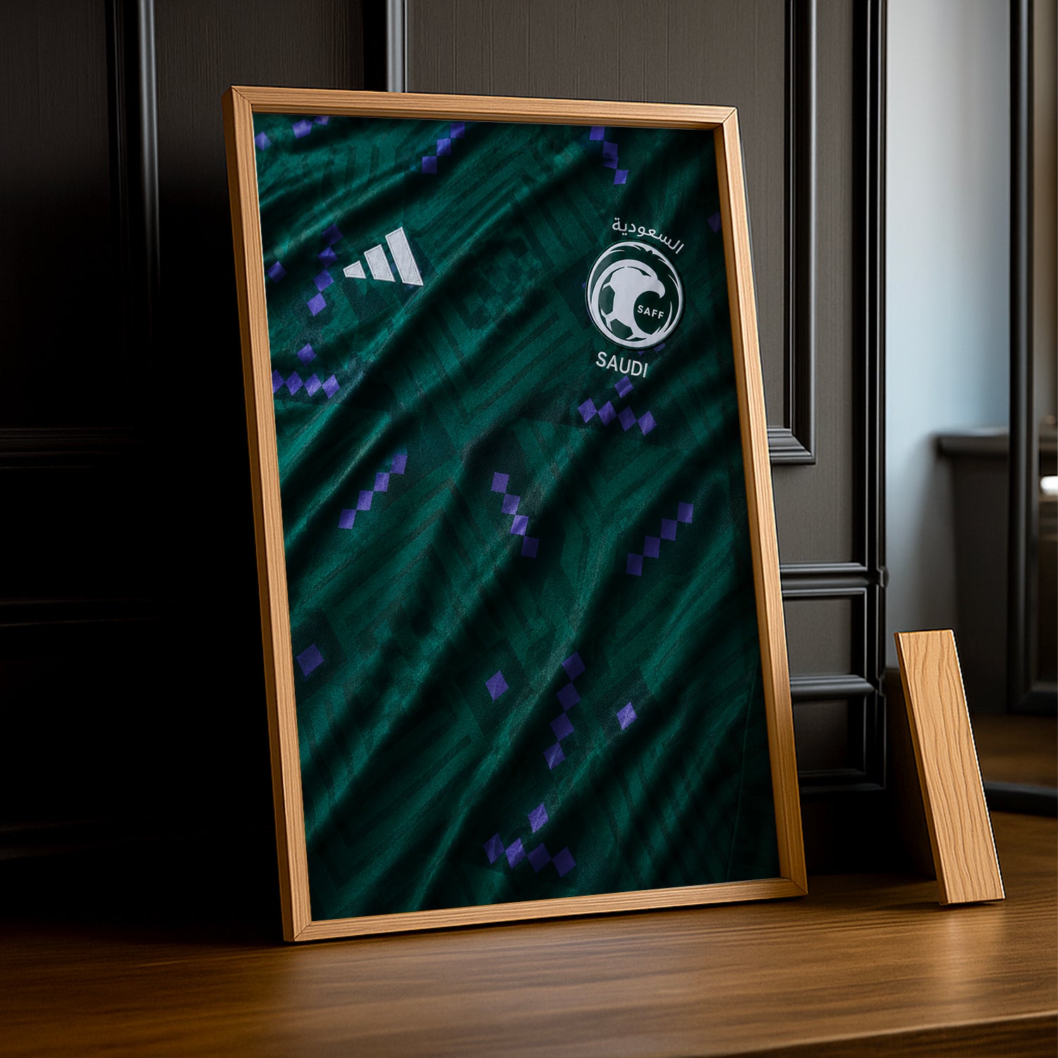 Cadre Photo Maillot Arabie Saoudite – Domicile Coupe du Monde 2026 TonCadre