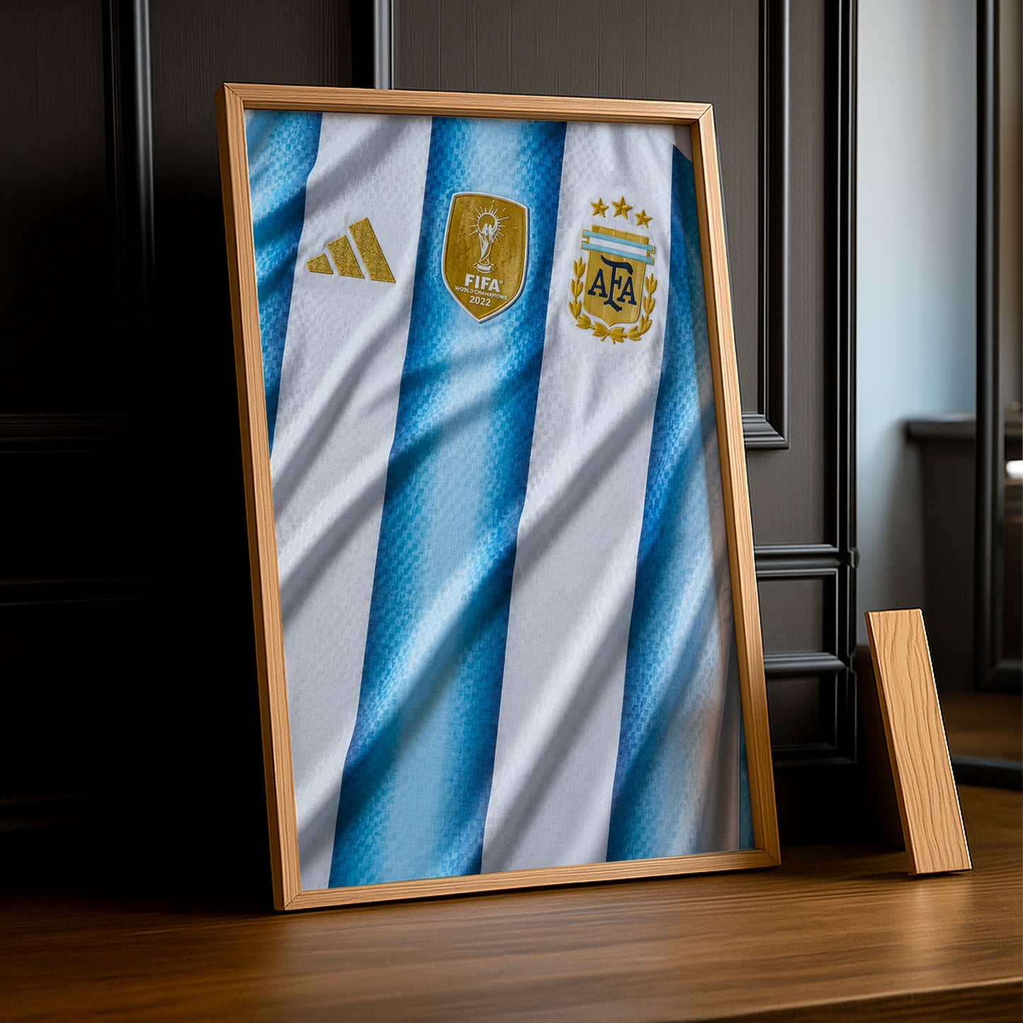 Cadre Photo Maillot Argentine – Domicile Coupe du Monde 2026 TonCadre