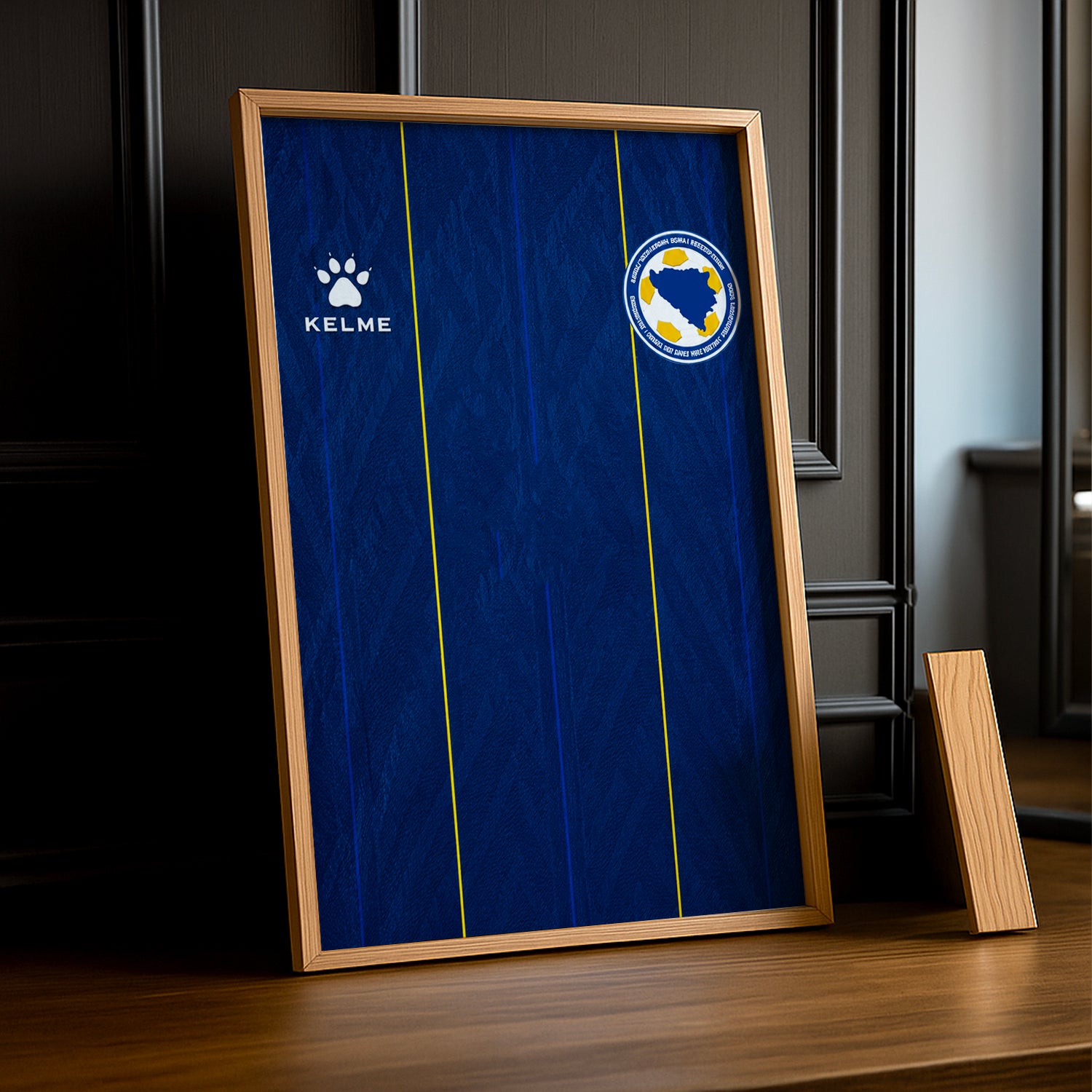 Cadre Photo Maillot Bosnie-Herzégovine – Domicile Coupe du Monde 2026 TonCadre