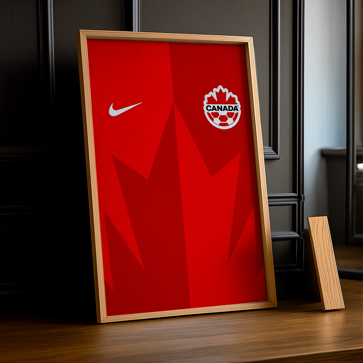 Cadre Photo Maillot Canada – Domicile Coupe du Monde 2026 TonCadre