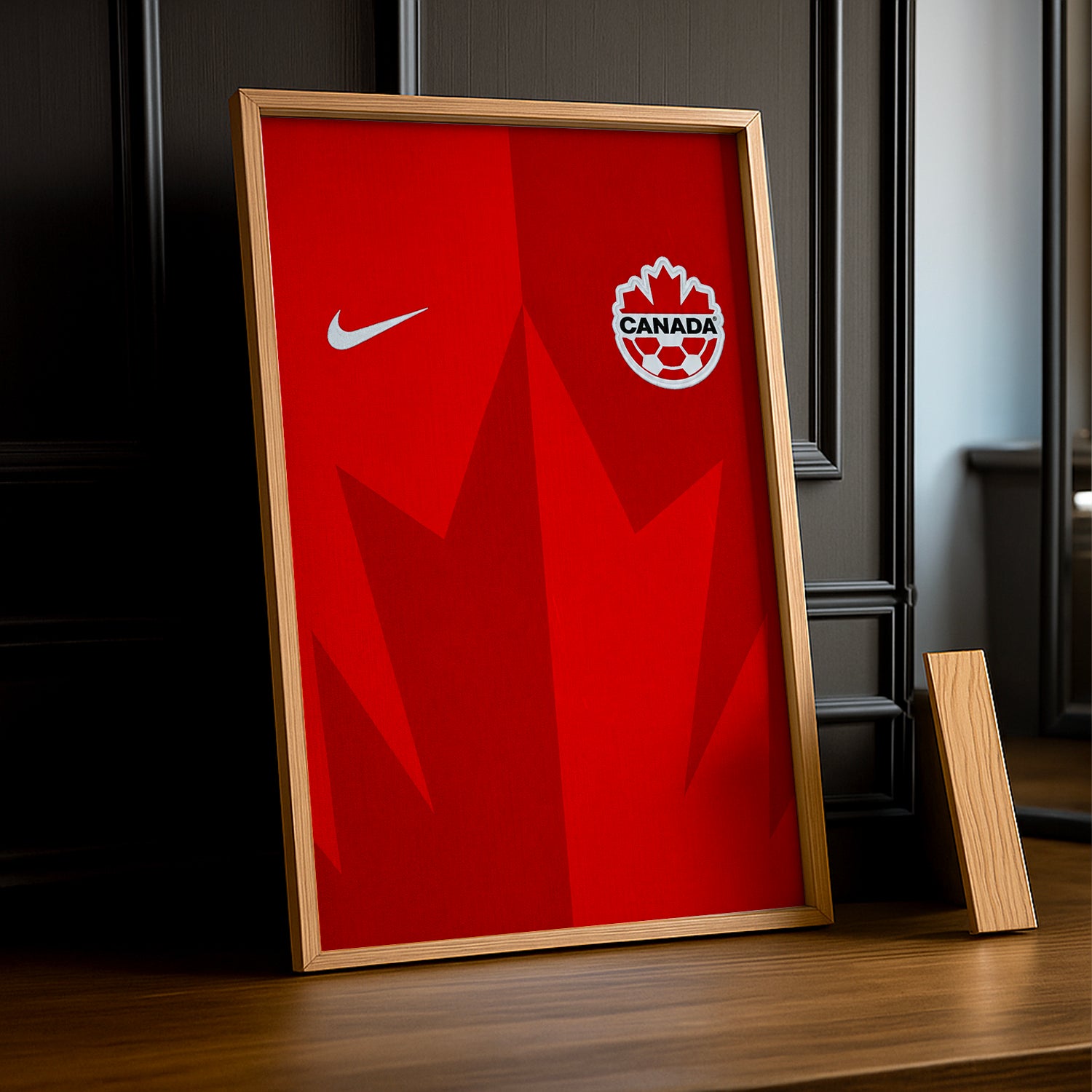 Cadre Photo Maillot Canada – Domicile Coupe du Monde 2026 TonCadre