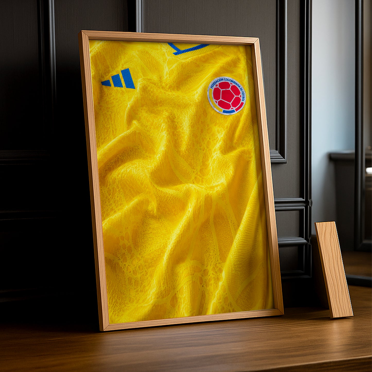 Cadre Photo Maillot Colombie – Domicile Coupe du Monde 2026 TonCadre