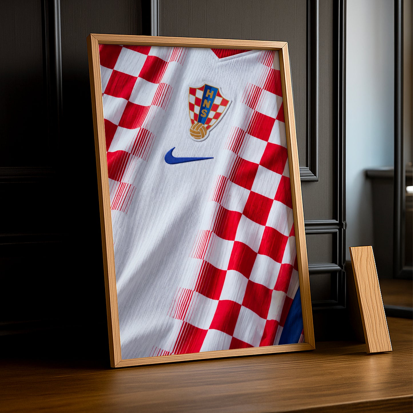 Cadre Photo Maillot Croatie – Domicile Coupe du Monde 2026 TonCadre