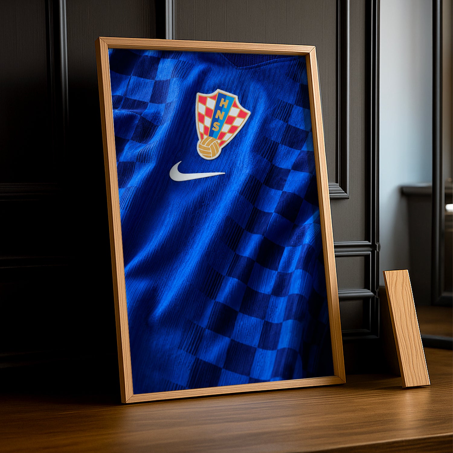 Cadre Photo Maillot Croatie – Extérieur Coupe du Monde 2026 TonCadre