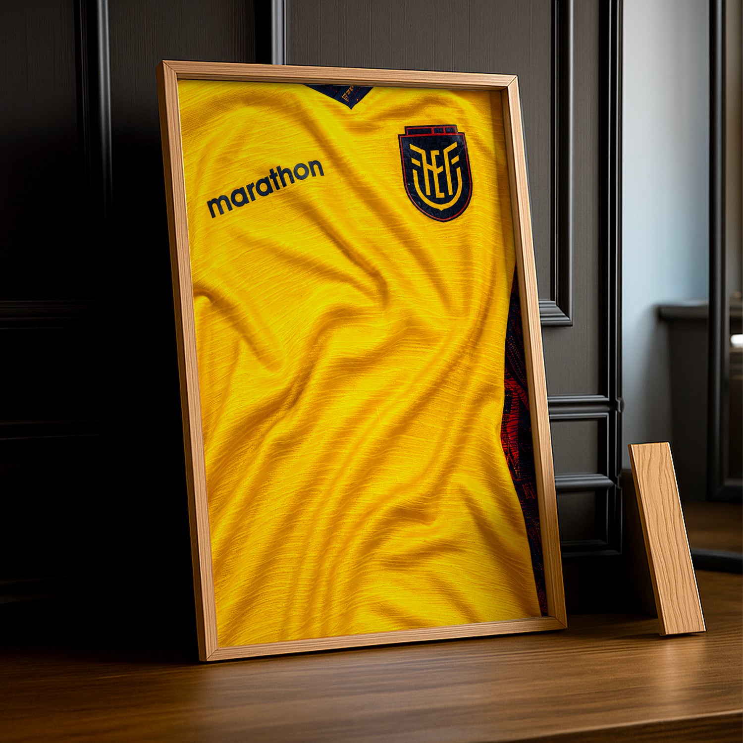 Cadre Photo Maillot Équateur – Domicile Coupe du Monde 2026 TonCadre