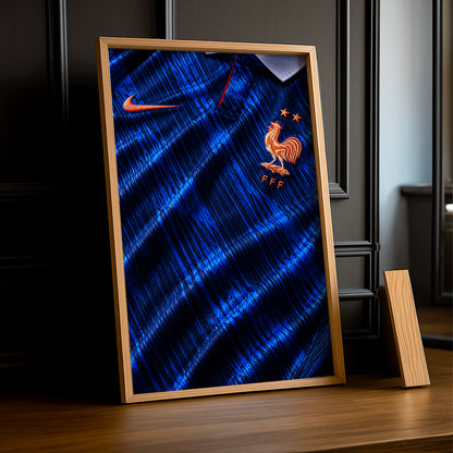 Cadre Photo Maillot France – Domicile Coupe du Monde 2026 TonCadre