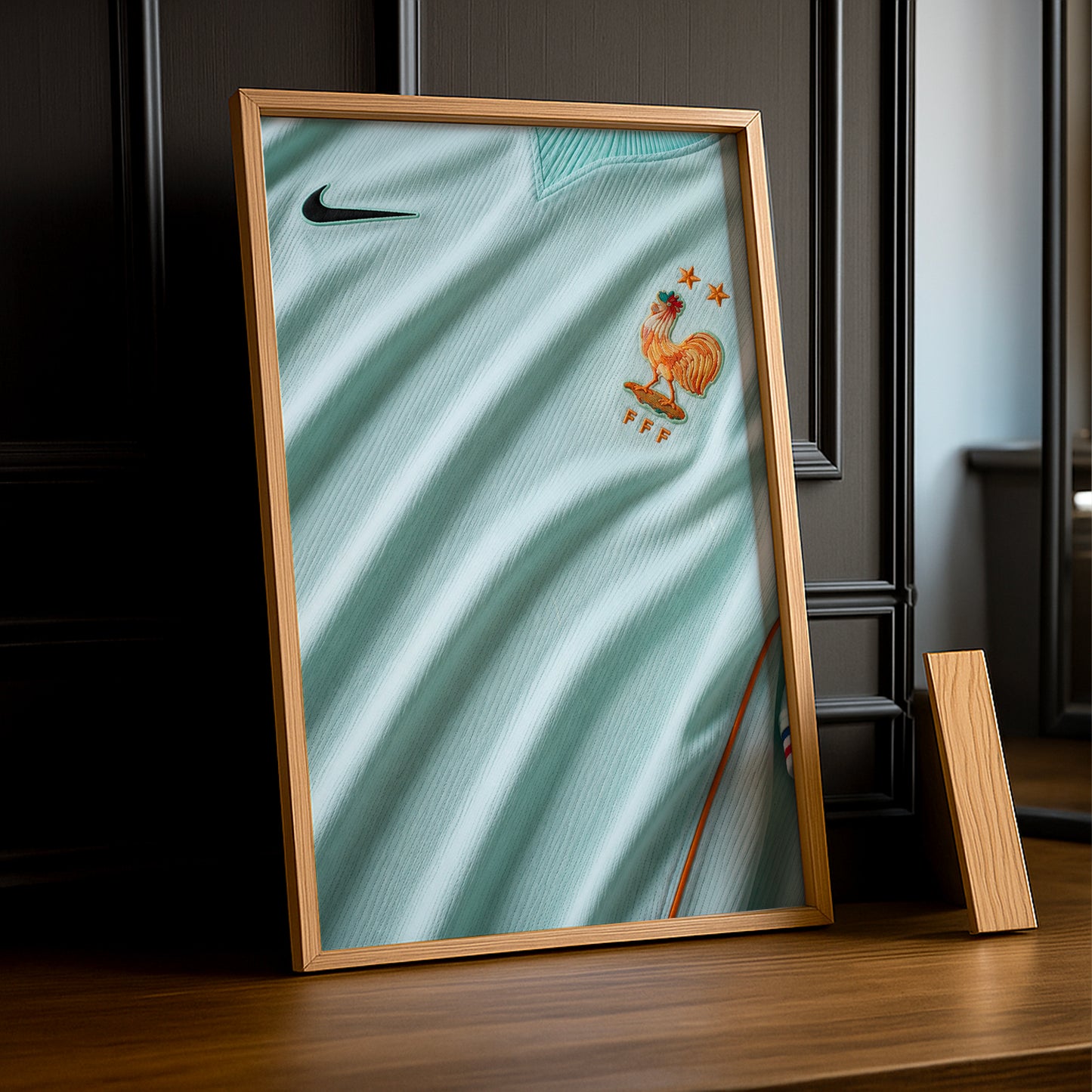 Cadre Photo Maillot France – Extérieur Coupe du Monde 2026 TonCadre