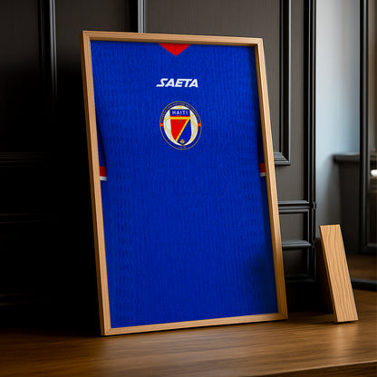 Cadre Photo Maillot Haïti – Domicile Coupe du Monde 2026 TonCadre