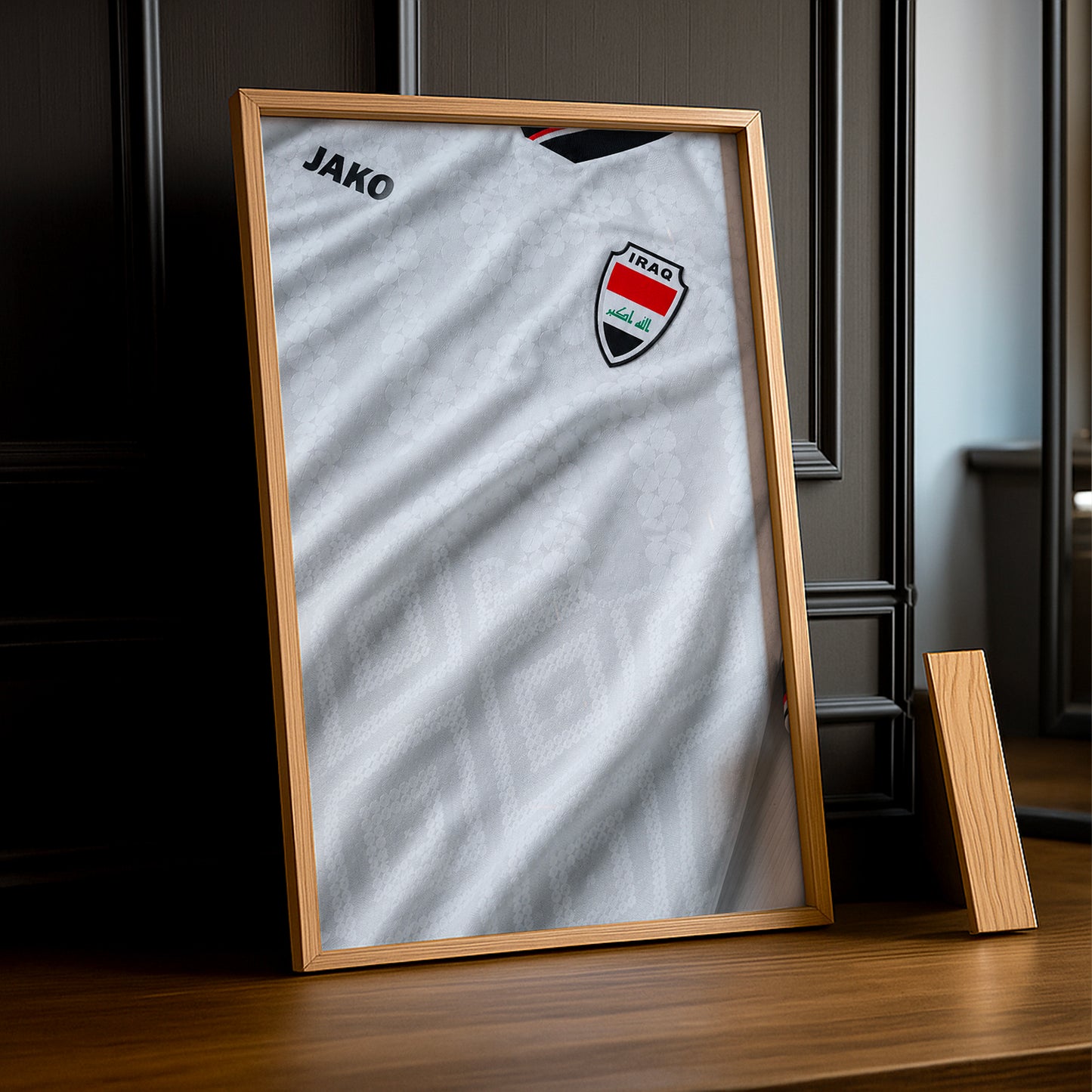 Cadre Photo Maillot Irak – Domicile Coupe du Monde 2026 TonCadre