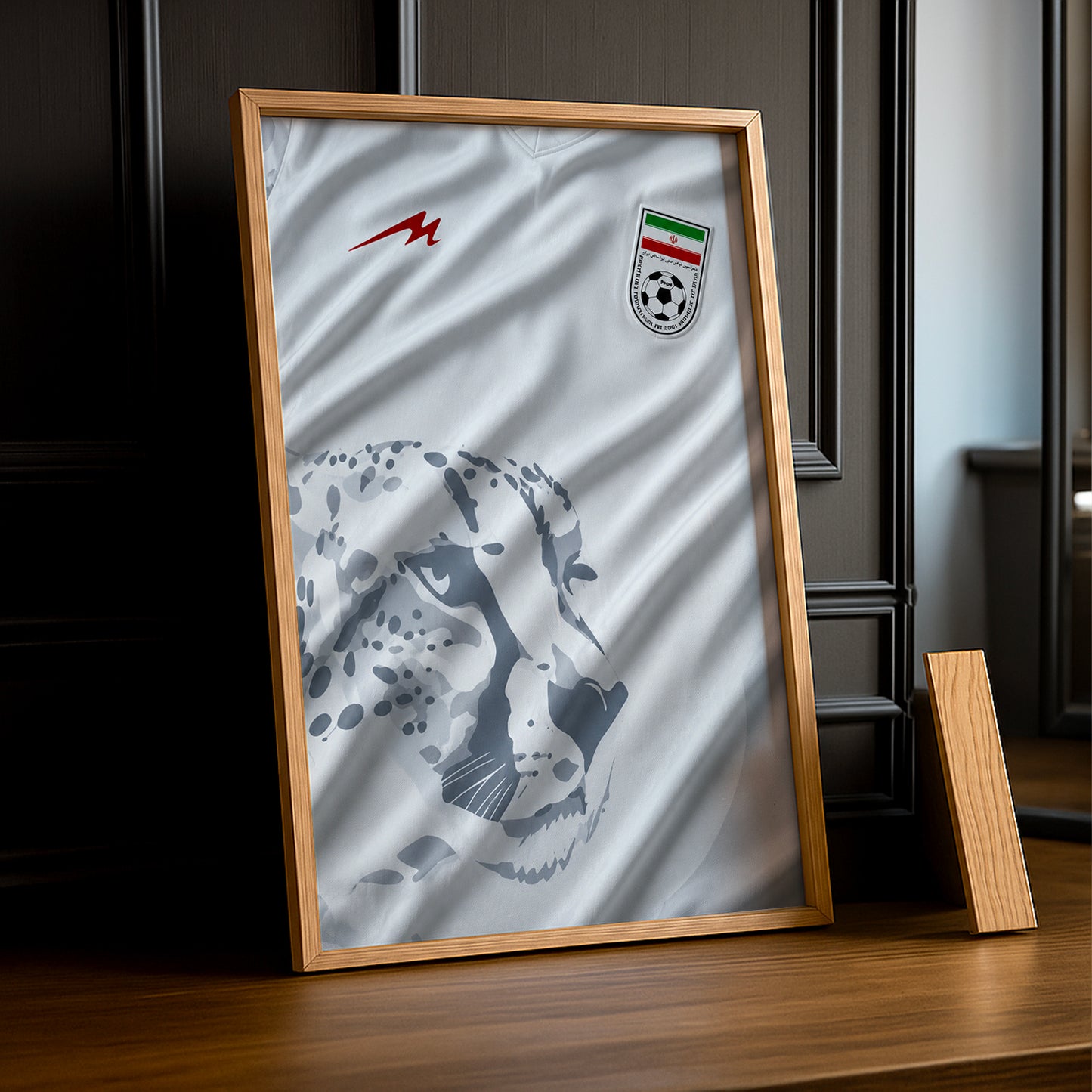 Cadre Photo Maillot Iran – Domicile Coupe du Monde 2026 TonCadre