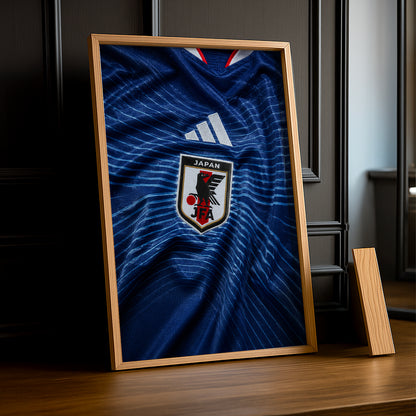Cadre Photo Maillot Japon – Domicile Coupe du Monde 2026 TonCadre