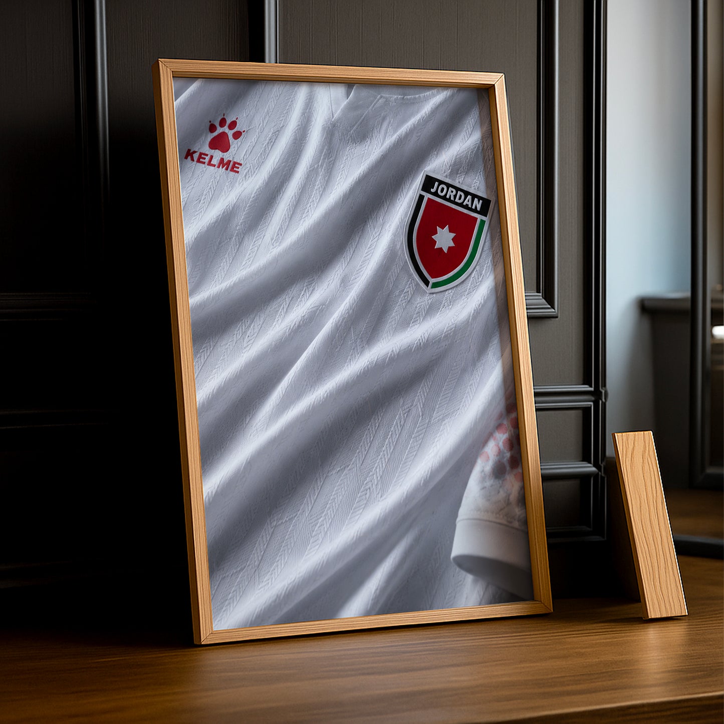 Cadre Photo Maillot Jordanie – Extérieur Coupe du Monde 2026 TonCadre