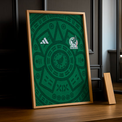 Cadre Photo Maillot Mexique – Domicile Coupe du Monde 2026 TonCadre