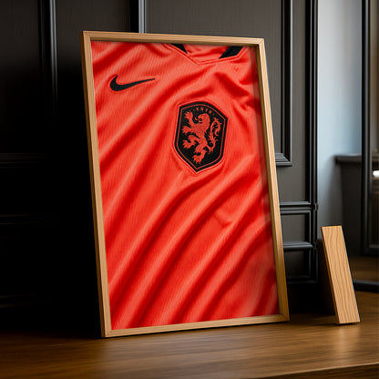 Cadre Photo Maillot Pays-Bas – Domicile Coupe du Monde 2026 TonCadre