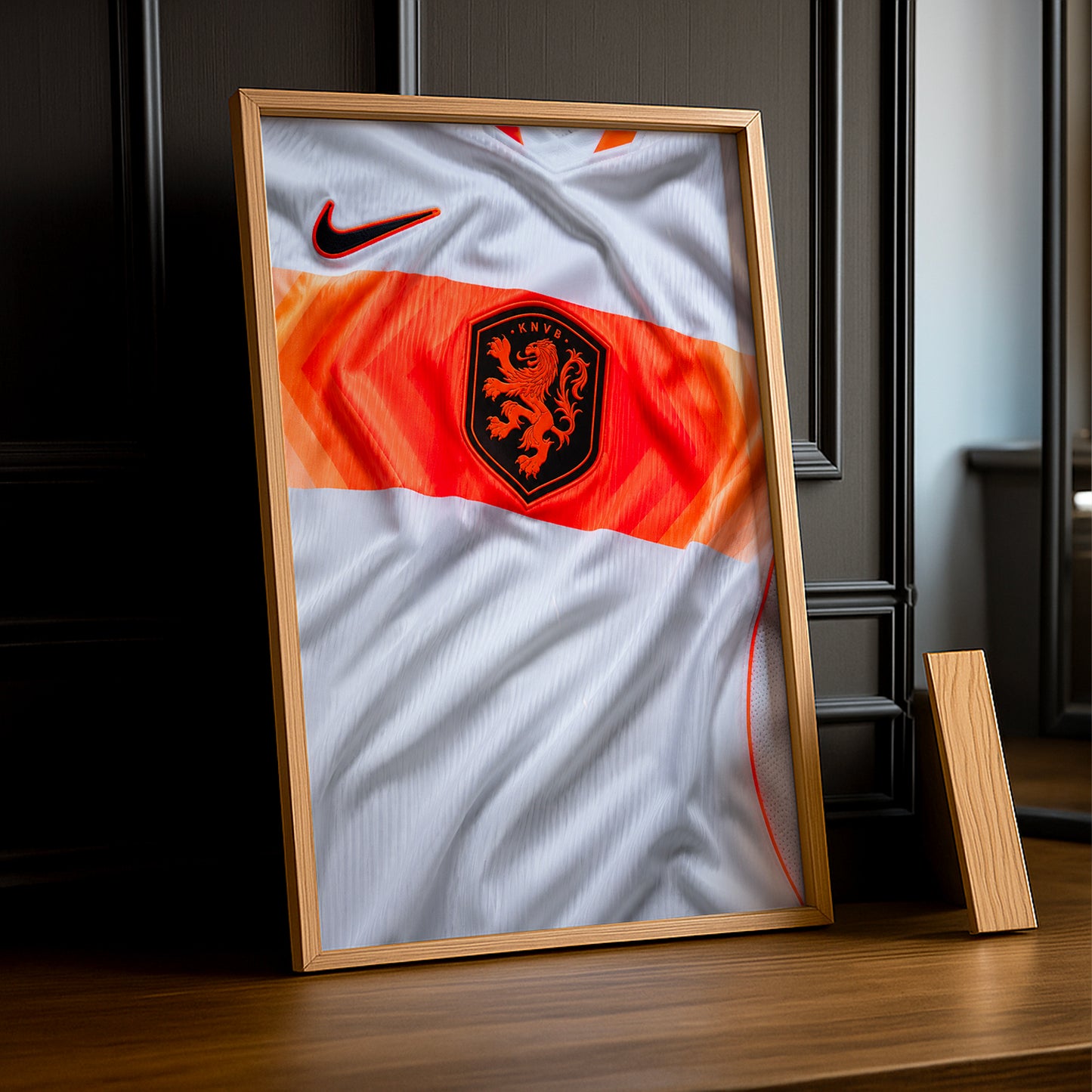 Cadre Photo Maillot Pays-Bas – Extérieur Coupe du Monde 2026 TonCadre