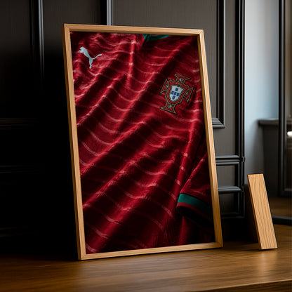 Cadre Photo Maillot Portugal – Domicile Coupe du Monde 2026 TonCadre