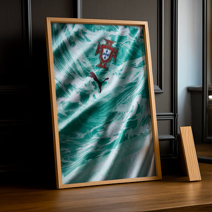 Cadre Photo Maillot Portugal – Extérieur Coupe du Monde 2026 TonCadre