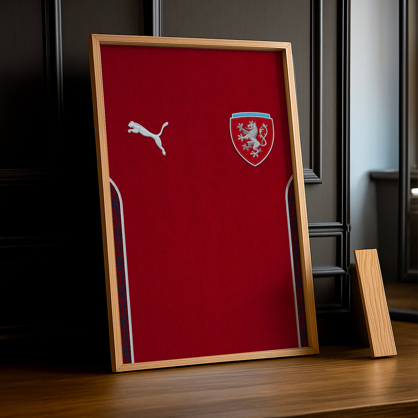 Cadre Photo Maillot République Tchèque – Domicile Coupe du Monde 2026 TonCadre