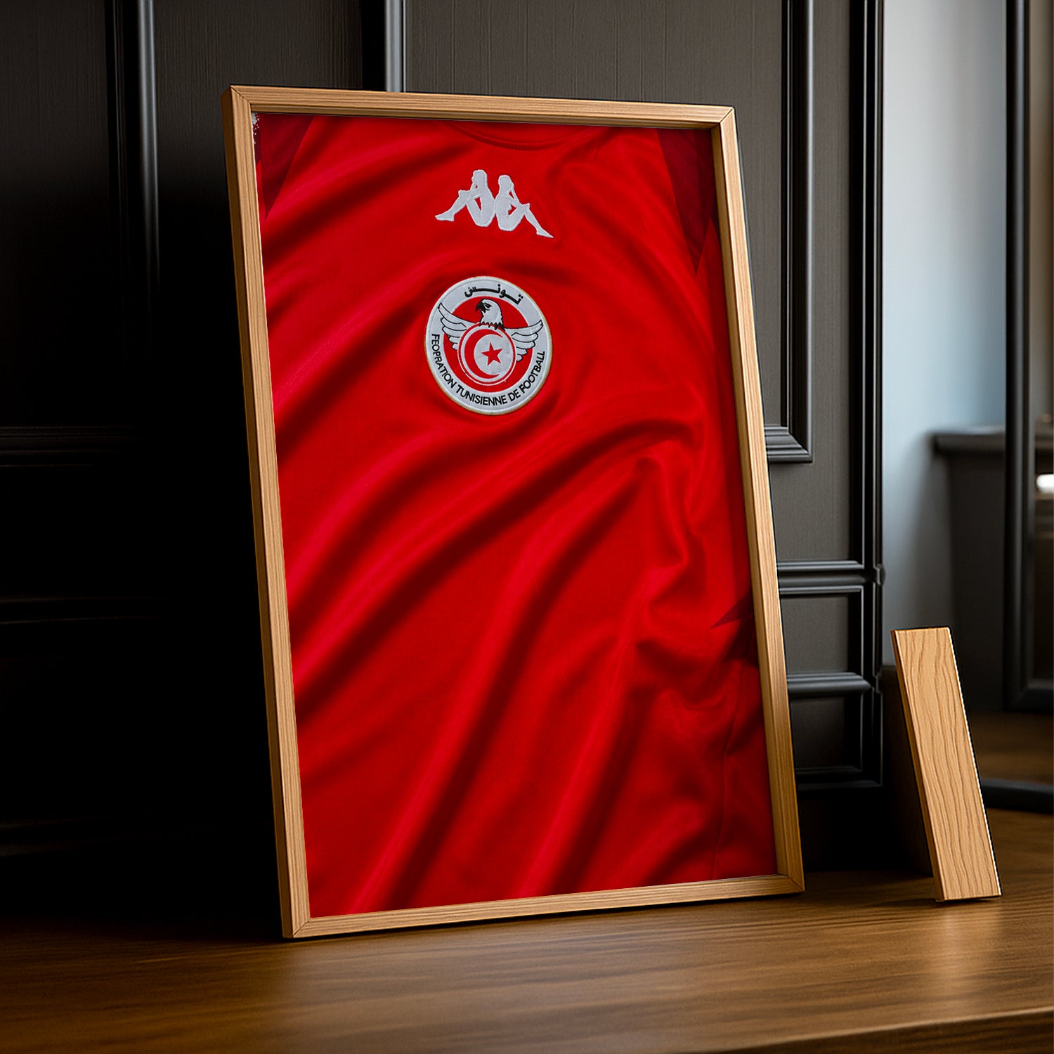 Cadre Photo Maillot Tunisie – Domicile Coupe du Monde 2026 TonCadre