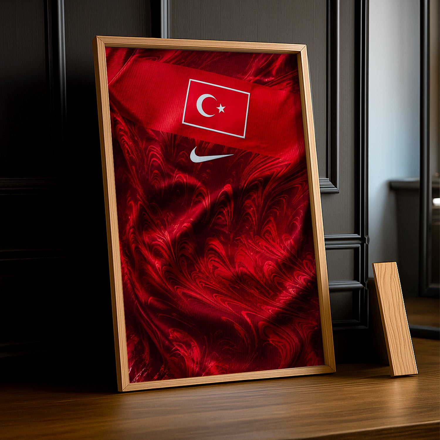 Cadre Photo Maillot Turquie – Domicile Coupe du Monde 2026 TonCadre