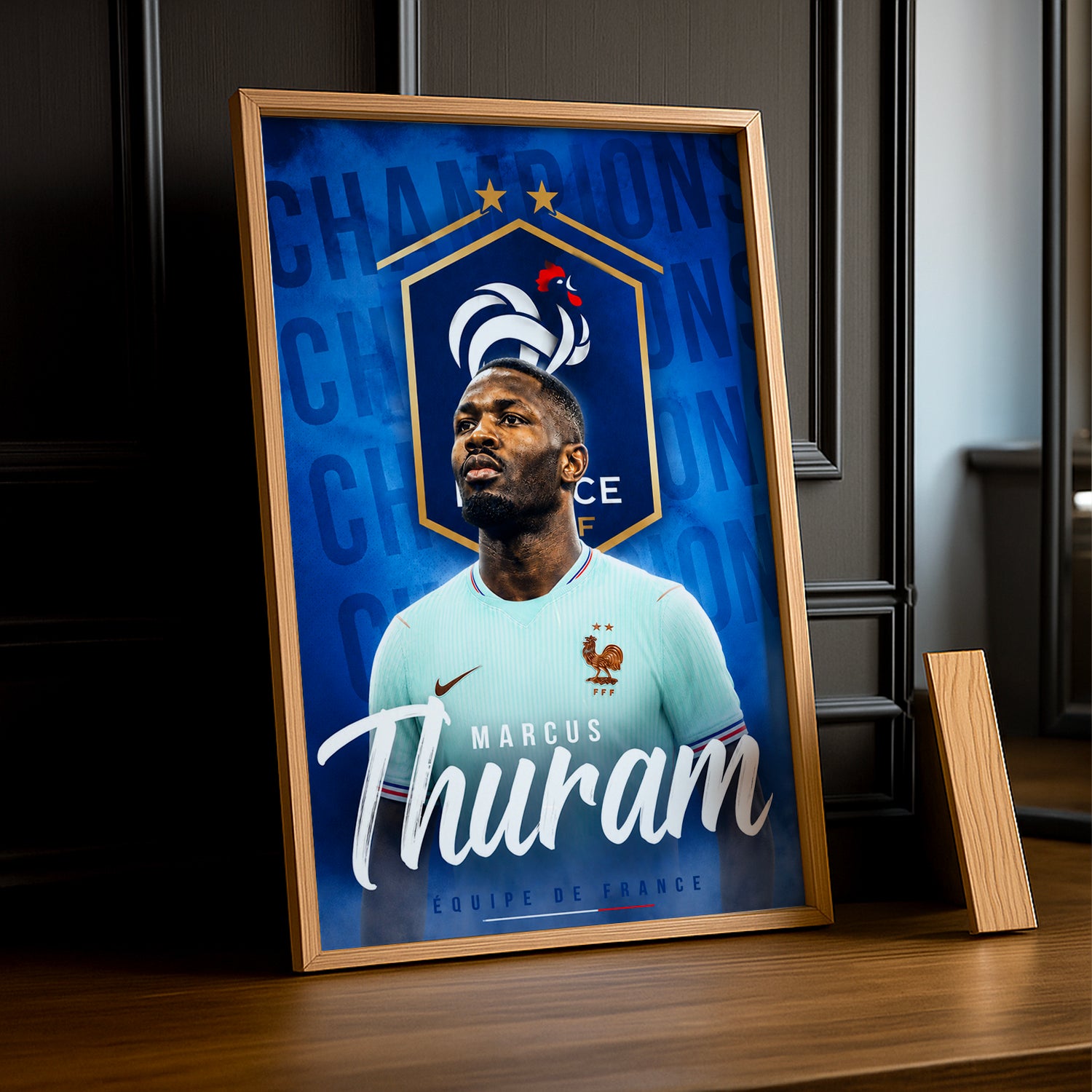 Cadre Photo Marcus Thuram – Équipe de France TonCadre