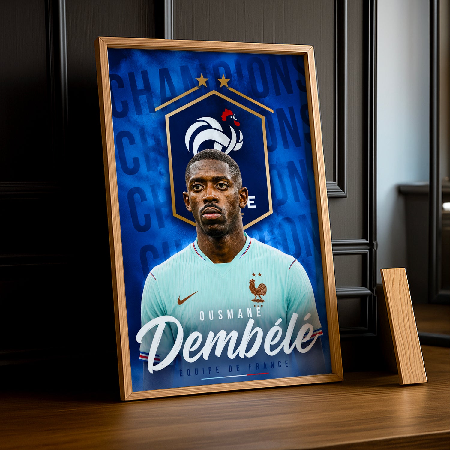 Cadre Photo Ousmane Dembélé – Équipe de France TonCadre