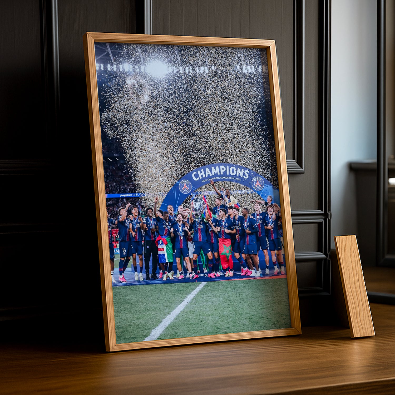 Cadre Photo PSG – Célébration Officielle Champions League Final 2026 | Toute l'Équipe TonCadre