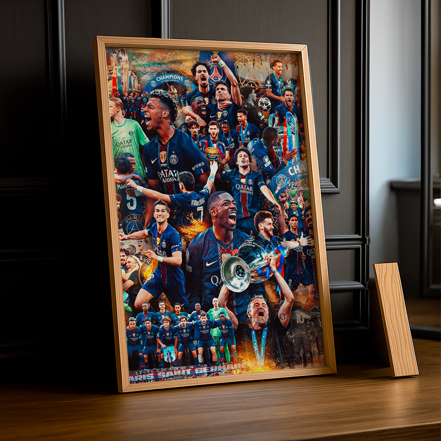 Cadre Photo PSG – Montage Épique Champions League 2026 | Paris Saint-Germain TonCadre