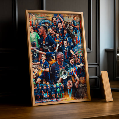 Cadre Photo PSG – Montage Épique Champions League 2026 | Paris Saint-Germain TonCadre