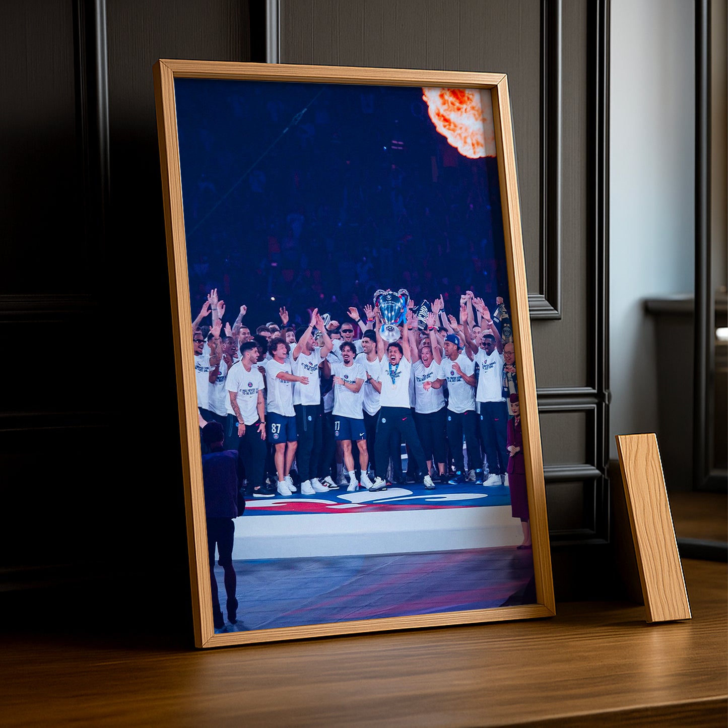 Cadre Photo PSG – Parade au Parc des Princes Champions League 2026 TonCadre