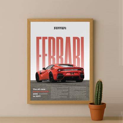Poster Voitures - Ferrari F12 TDF