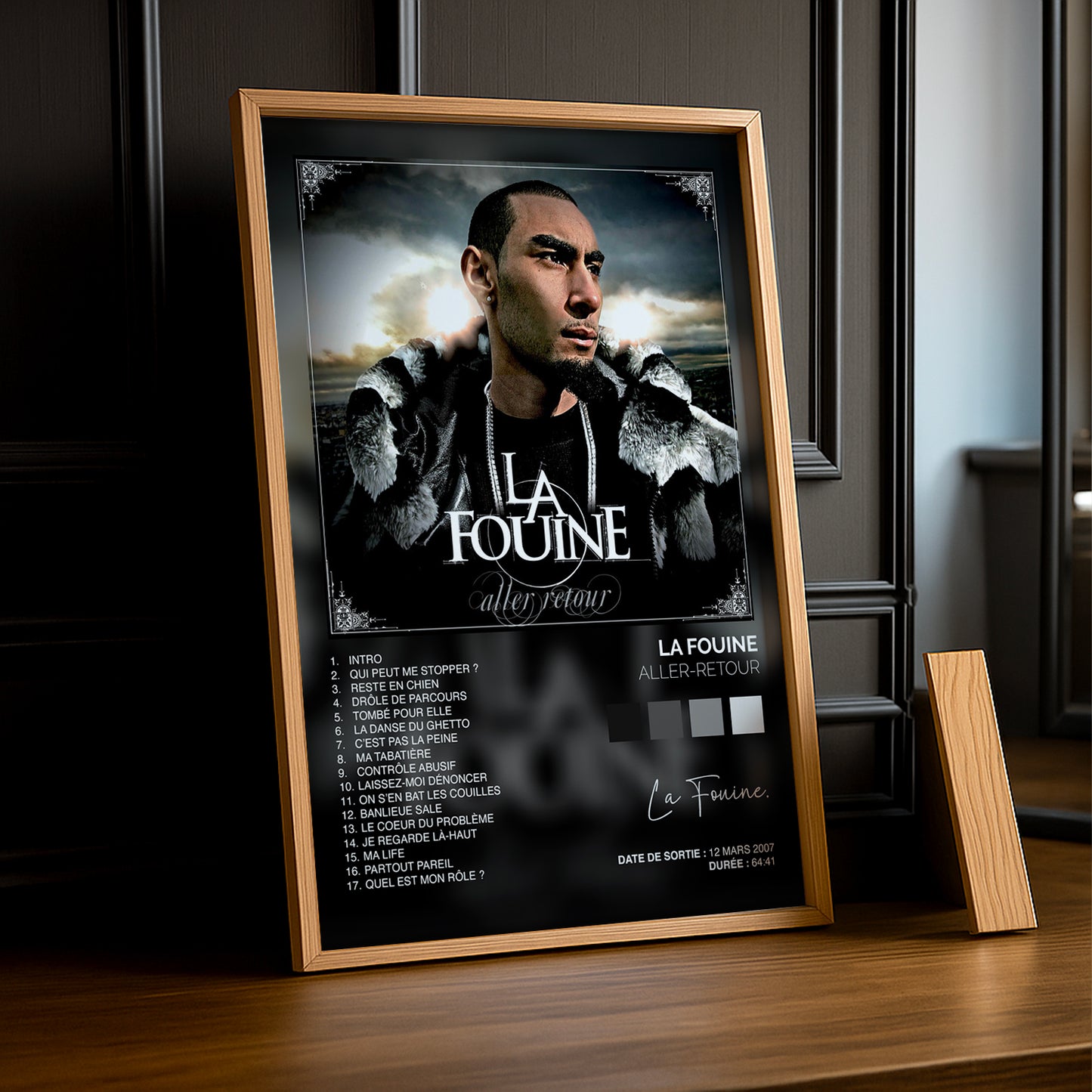 Cadre Photo La Fouine - Aller-Retour