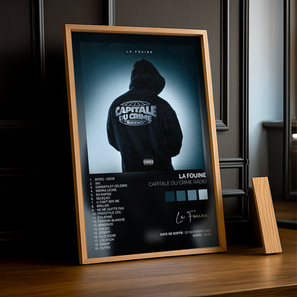 Cadre Photo La Fouine - Capitale du Crime Radio