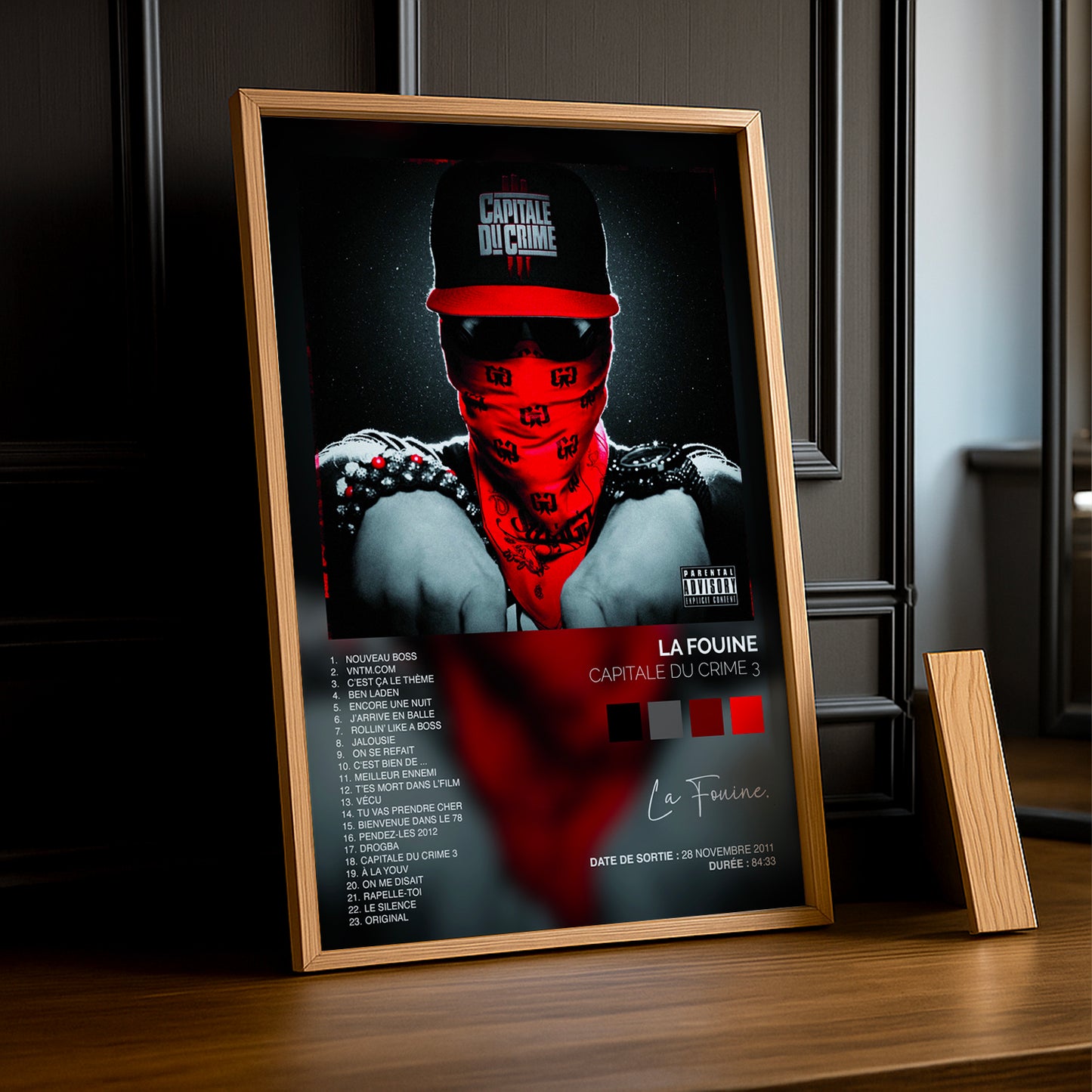 Cadre Photo La Fouine - Capitale du crime 3
