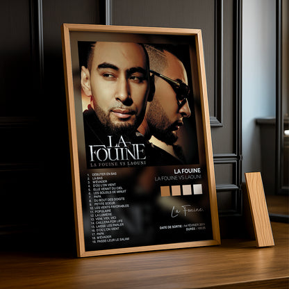 Cadre Photo La Fouine - La Fouine vs Laouni