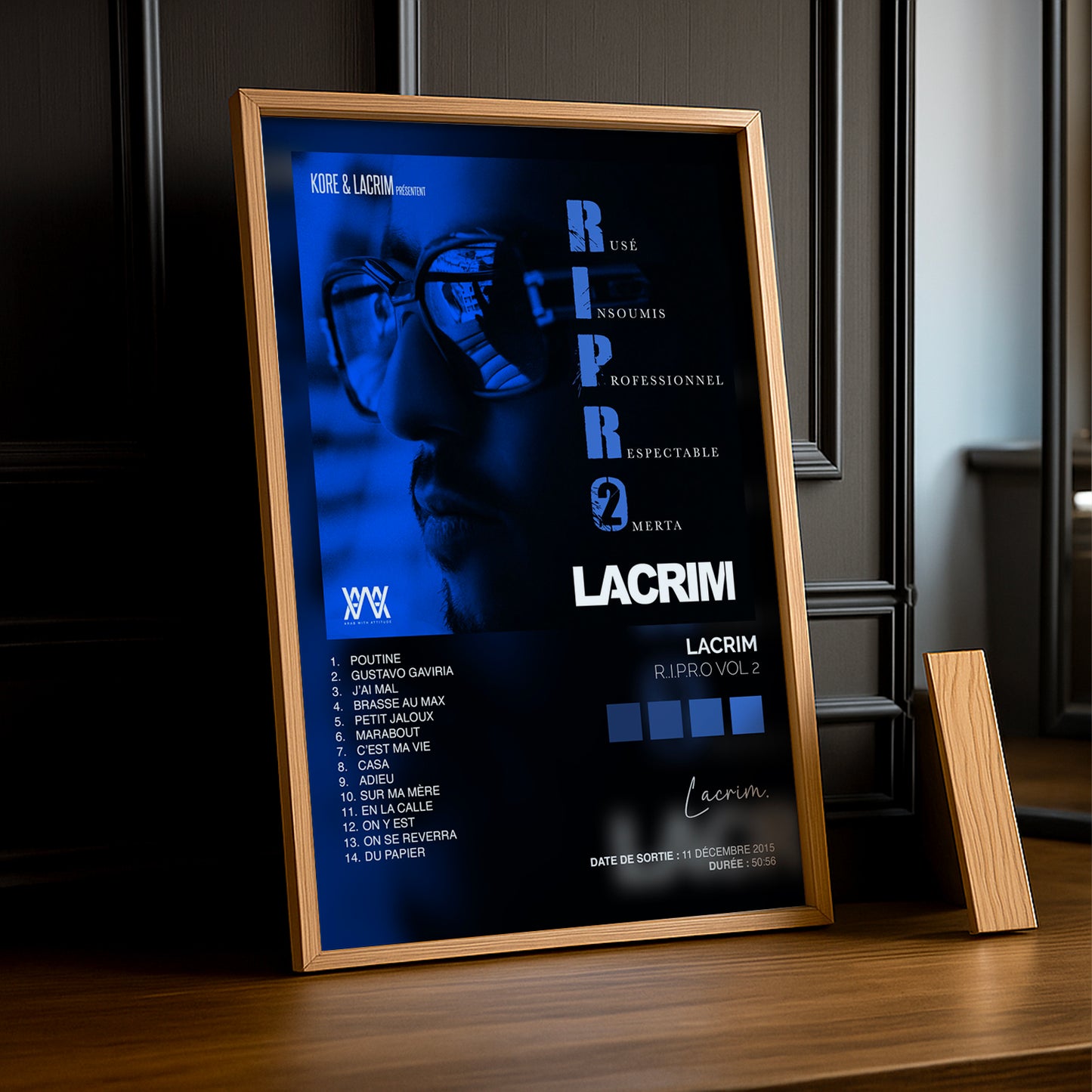 Cadre Photo Lacrim - RIPRO 2