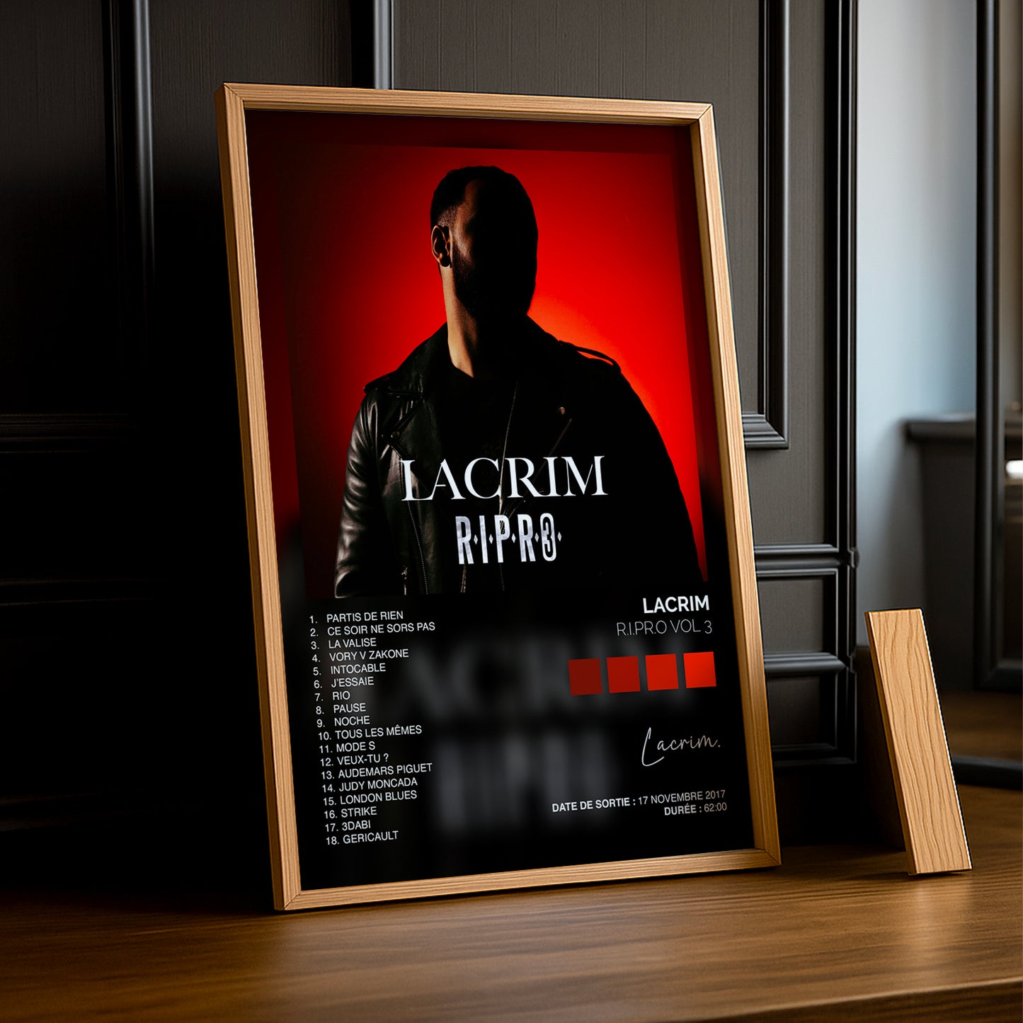 Cadre Photo Lacrim - RIPRO 3