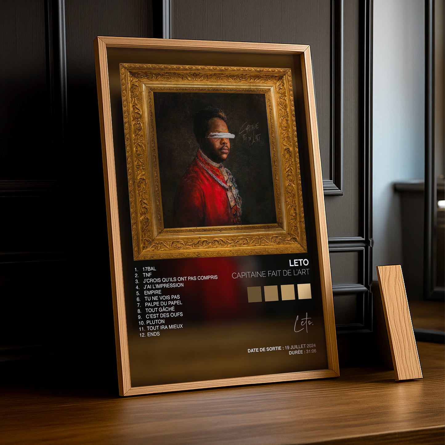 Cadre Photo Leto - Capitaine fait de l'art