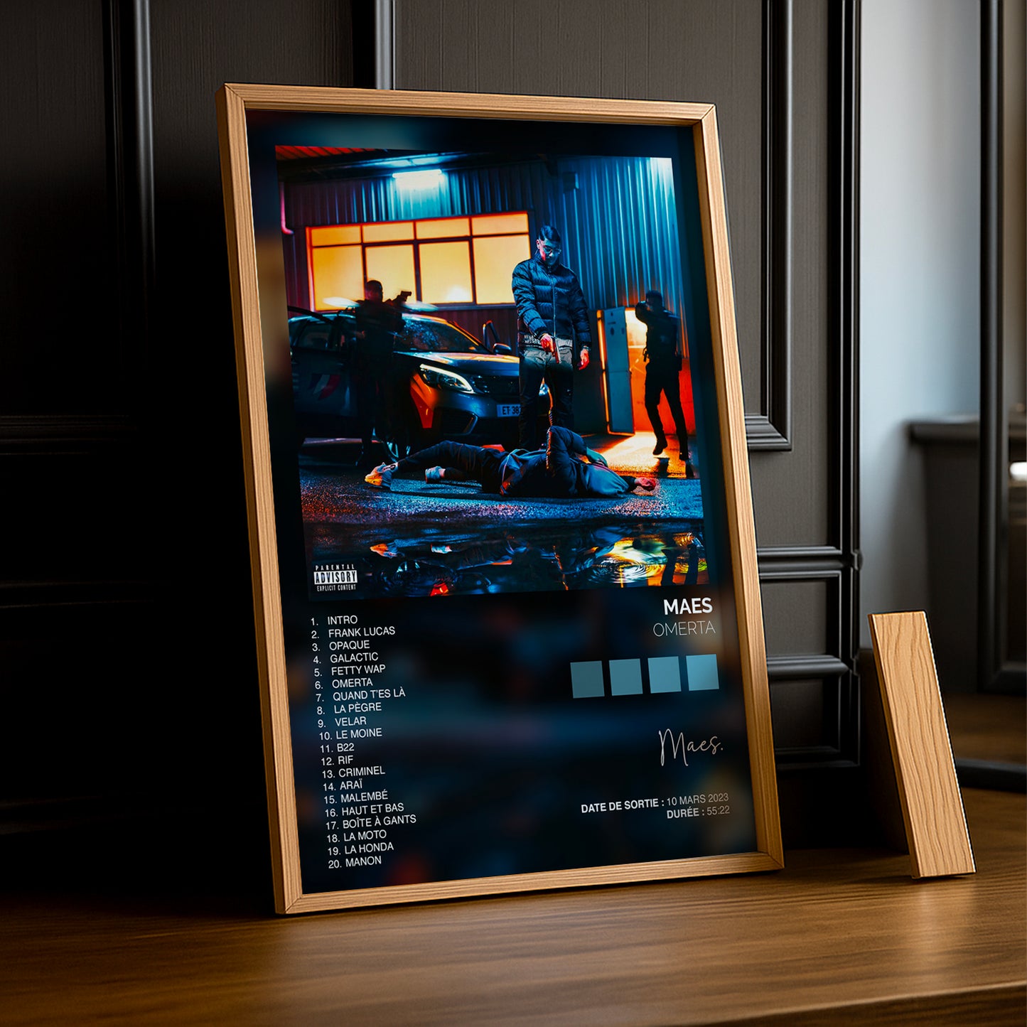 Cadre Photo Maes - Omerta