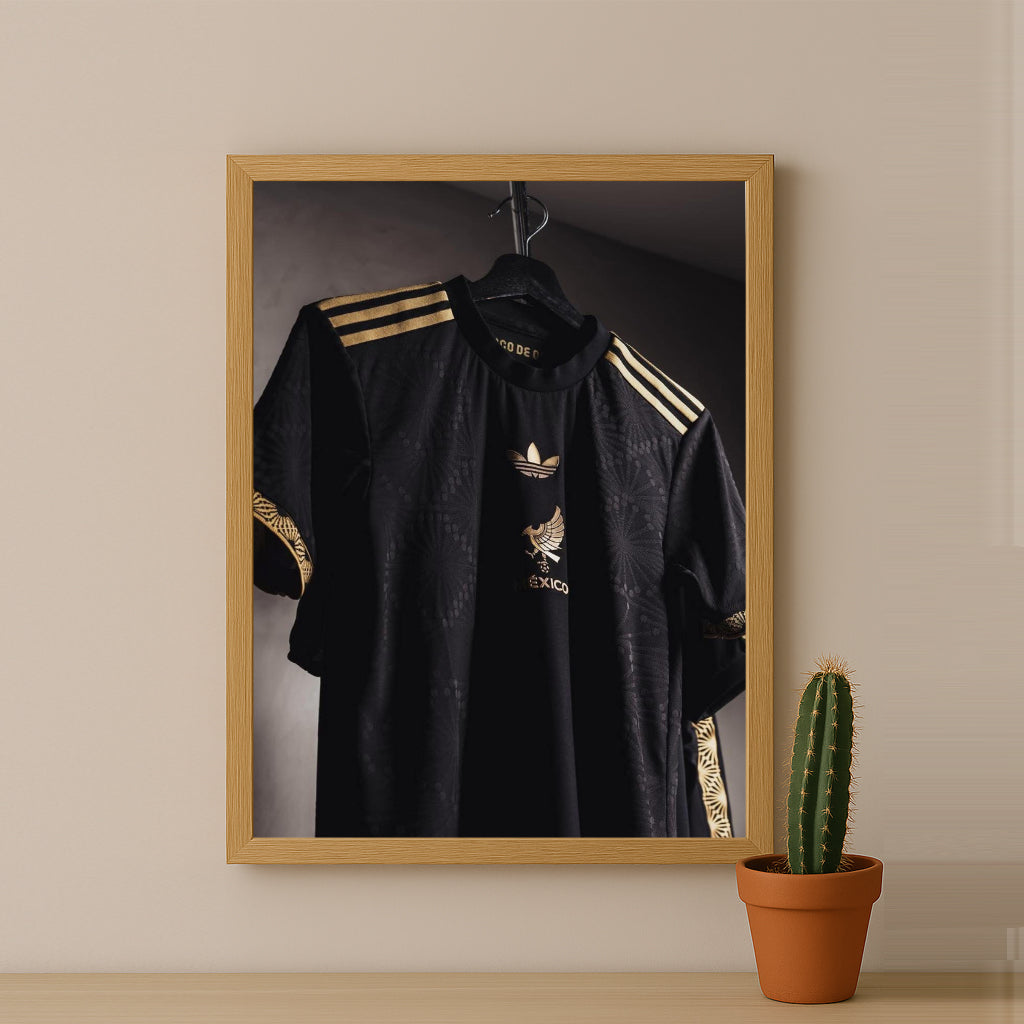 Poster Maillot Football - Mexico 2025-2026