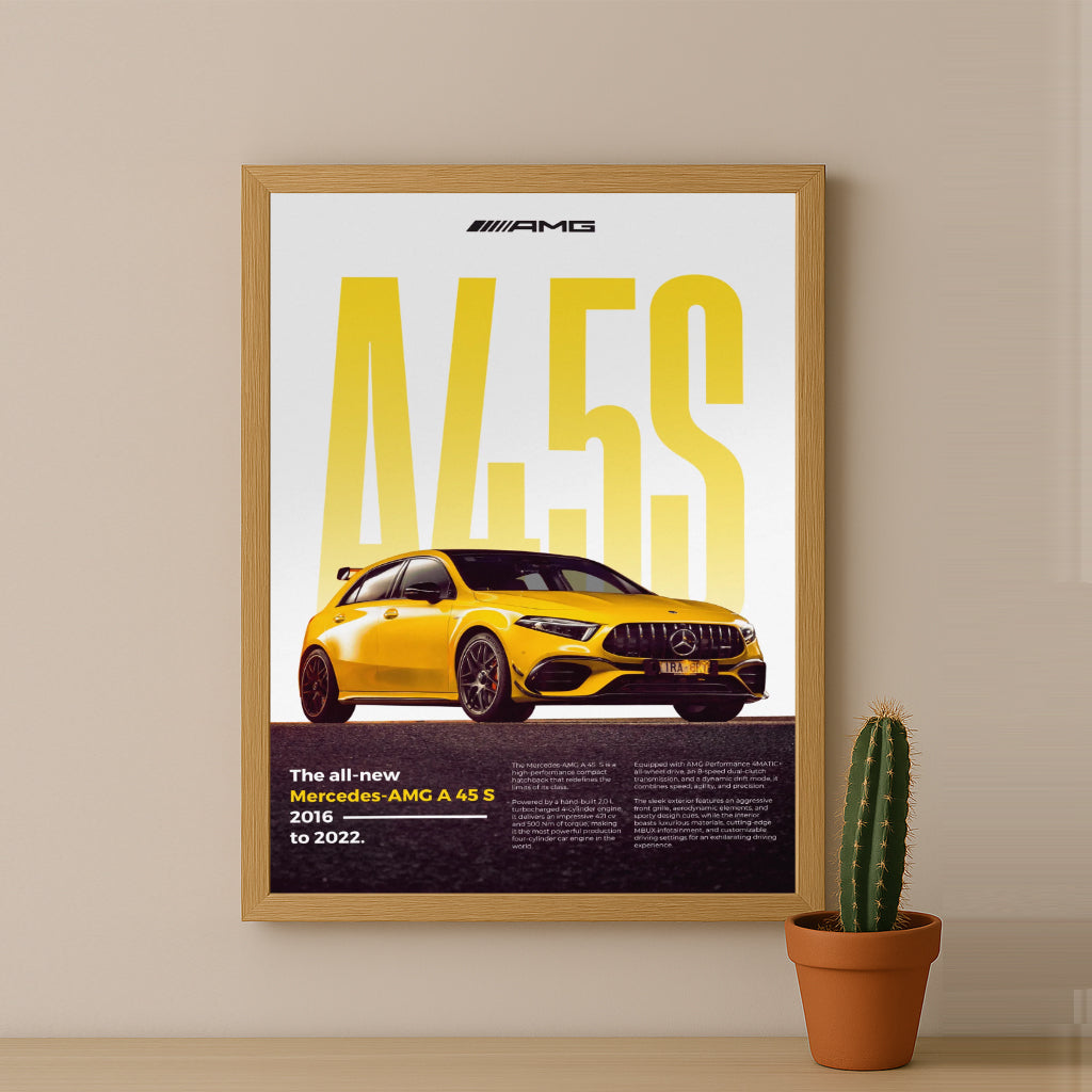 Poster Voitures - Mercedes A45s