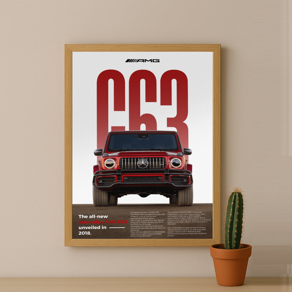 Poster Voitures - Mercedes G63