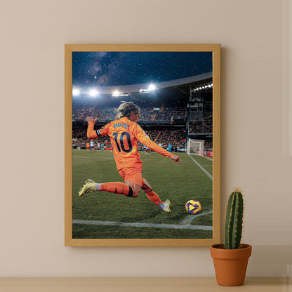 Poster encadrée Real Madrid - Modric