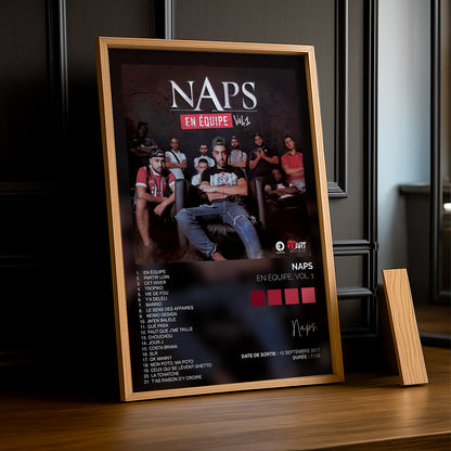 Cadre Photo Naps - En Équipe Vol 1