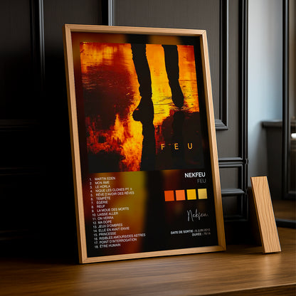 Cadre Photo Nekfeu - Feu