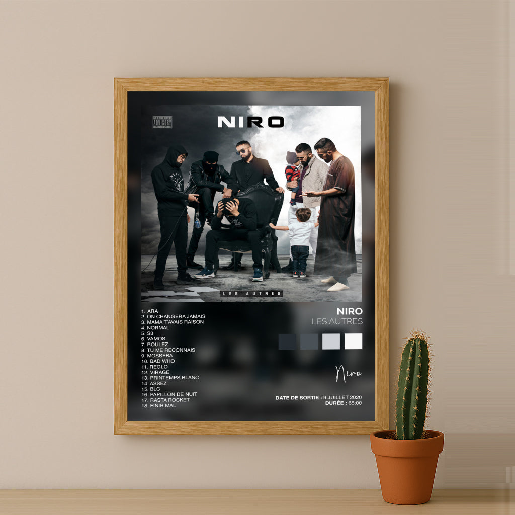 Cadre photo Album Musicaux - Les Autres de Niro