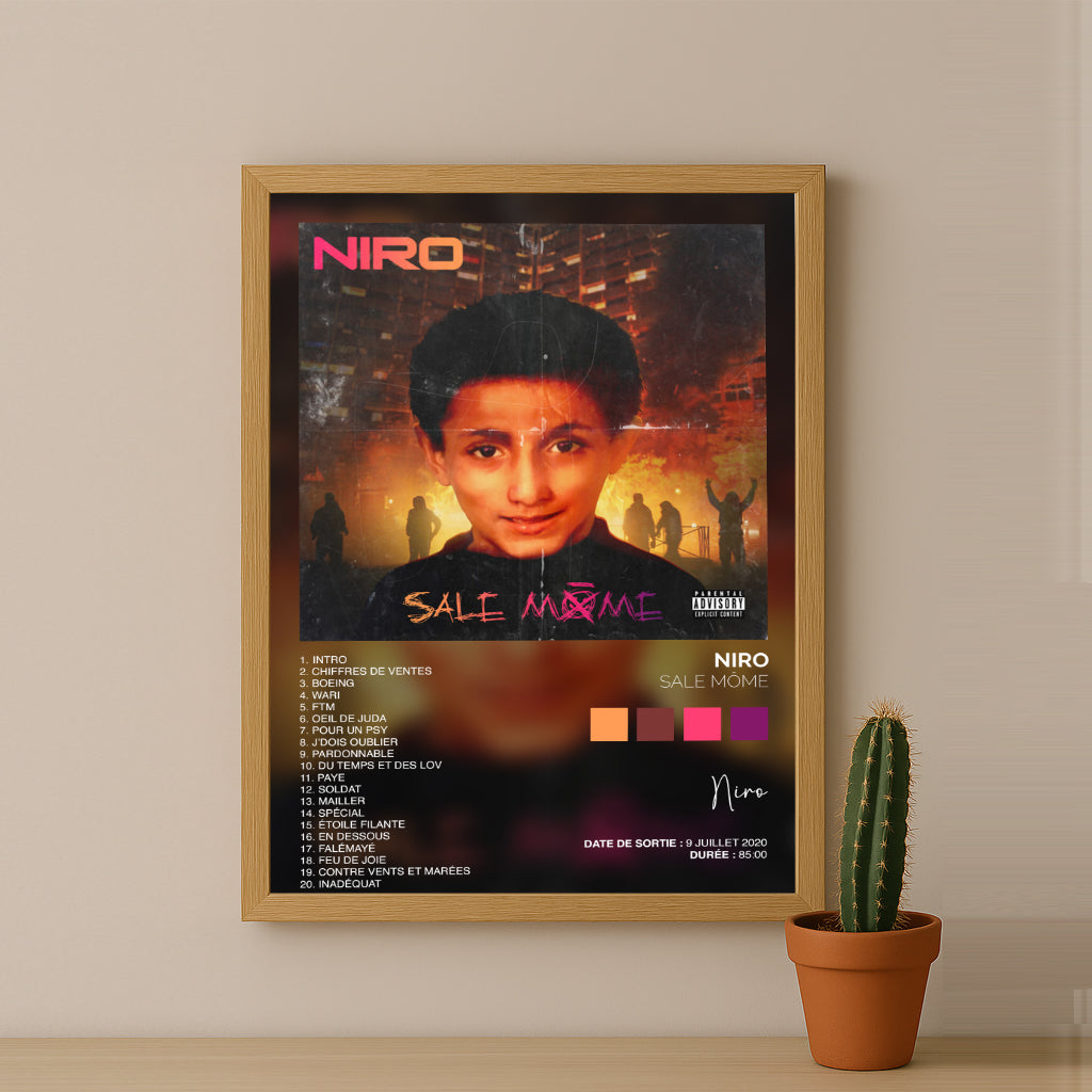 Cadre photo Album Musicaux - Sale Môme de Niro