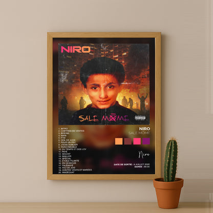 Cadre photo Album Musicaux - Sale Môme de Niro