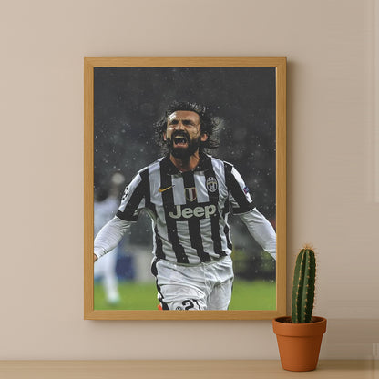 Poster encadrée Juventus - Pirlo